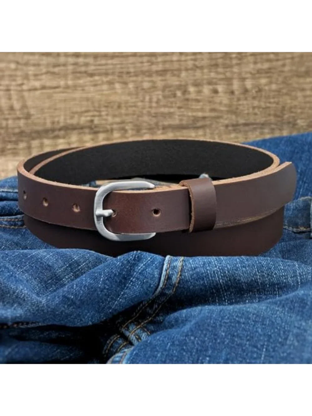 Full Grain Leather Belt | Men's Dress & Casual Belt, 1